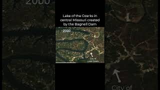 Lake of the Ozarks in central Missouri created by the Bagnell Dam [upl. by Mazurek]