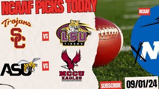 FREE College Football Picks Today 9124 NCAAF Week 1 Betting Picks and Predictions [upl. by Zarihs]