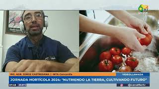 Jorge Castresana  INTA Concordia invita a la jornada hortícola 2024 [upl. by Erlinna282]