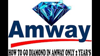 HOW TO GO DIAMOND IN AMWAY ONLY 2 YEARS  7 TIPS amp TRICKS [upl. by Nahtanha618]