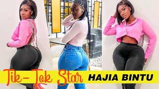 TikTok Star Hajia Bintu  Social Media Influencer Model Makeup Artist [upl. by Namwob]