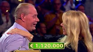 Krijn wint ruim een miljoen bij Linda de Mol  POSTCODE LOTERIJ MILJOENENJACHT [upl. by Antons]