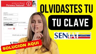 RECUPERA Usuario y Clave SENIAT de 3 FORMAS Sencilla [upl. by Vale]