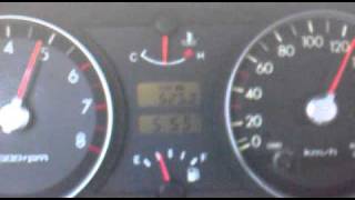 Hyundai Getz 11 0140kmh acceleration [upl. by Crandale]