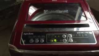 Whirlpool Agitronic washing machine Top loading 652SD Demo English [upl. by Llet989]