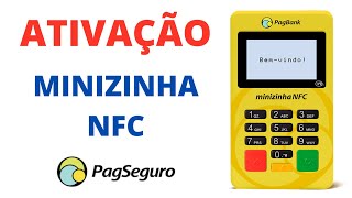 Como Configurar Minizinha Bluetooth NFC pelo Aplicativo PagBank 2022  Ativação Minizinha NFC [upl. by Selin]