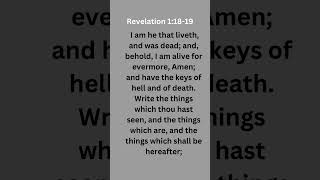 I am he that liveth and was dead and behold I am alive for evermore Amen [upl. by Birdella619]