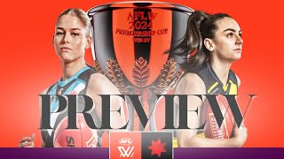 PORT ADELAIDE VS RICHMOND  PREVIEW AFLW 2024 ELIMINATION FINAL [upl. by Thorman]