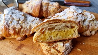 Recette croissants aux amandes facile [upl. by Quintessa684]