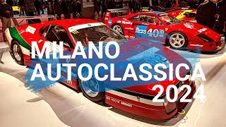 MILANO AUTOCLASSICA 2024  DI BENE IN MEGLIO [upl. by Ociredef]