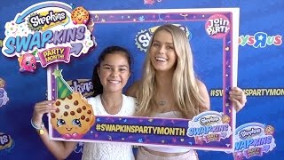 My Day at the Shopkins Swapkins Event Season 7 Shopkins Meet amp Greet Party Song [upl. by Zerlina]