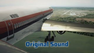 United Airlines Flight 232  Crash Animation Original Sound [upl. by Enelrats764]