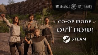 Medieval Dynasty  CoOp Update Release Trailer EN [upl. by Elleirua]