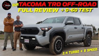 Is The 2024 Toyota Tacoma The BEST Midsize Truck  060 TEST  Full Review [upl. by Kasevich]