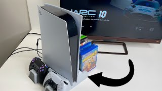 PS5 Disc amp Digital Cooling and Charging Stand Setup [upl. by Ayhtin]