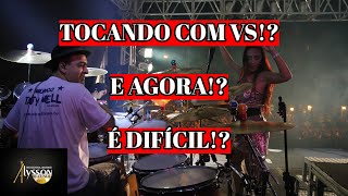 TOCANDO COM VS Contatinho Leo Santana e Anitta Drum Cam ALYSSON REZENDE [upl. by Aaron]