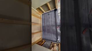 Installing Shower pan Liner diy home construction shorts fyp plumbing subscribe foryoushare [upl. by Rhee]