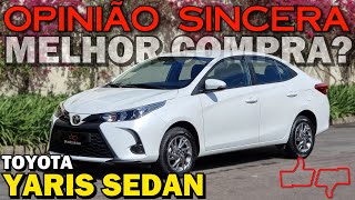 Toyota Yaris Sedan XS 2023  O melhor carro para família Preço consumo problemas Vale a pena [upl. by Sasnett253]