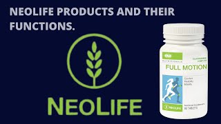 Neolife Products and Their Functions Seven powerful Neolife Products [upl. by Krys435]