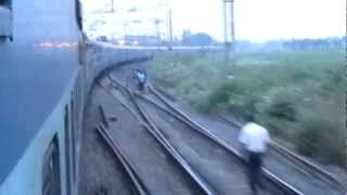 12603 Chennai CentralHyderabad Express skipping GUMMIDIPOONDI railway station [upl. by Edivad]