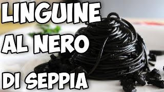 Primi Piatti Linguine al Nero di seppia e Seppie Cozze e Vongole [upl. by Bull]