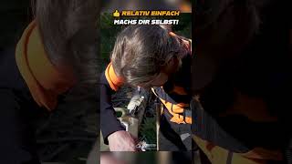 Motorsäge  Heiliger BimBam stihl chainsaw diy handwerk [upl. by Asyla]