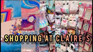 Claires Store Includes Squish mallows Mini Brands Makeup Jewellery Fidgets and much more [upl. by Elaen85]