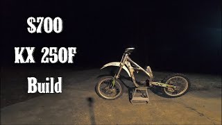 700 KX 250F Build [upl. by Oicnerolf]