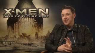 MovieZinese  JamesMcAvoy om quotXMen Days of Future Pastquot [upl. by Uda]