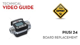 Piusi K24  Board Replacement [upl. by Ahsinor]