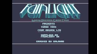 Fairlight 1995 Amiga cracktro  Turbo Trax [upl. by Wehtta]