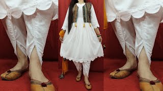 Tulip salwar cutting and stitching ट्यूलिप सलवार  tulip Salwar Tulip Pant cutting and stitching [upl. by Carlotta525]