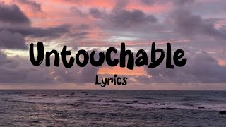 Meghan trainor  NO Lyrics Untouchable Untouchable [upl. by Aitan]