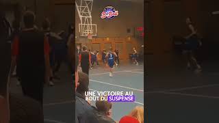 Le jeune Aymeric Mekerri qui offre la victoire au BC Ransart au buzzer [upl. by Branca993]