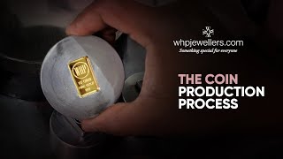 Transforming Gold into Pure 999 Coins at WHPJewellerscom [upl. by Sidoeht]