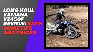 20232024 Yamaha Yz450f 115 hour review positives negatives and is it the right bike for you [upl. by Nivlak951]