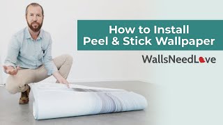 How To Hang Wallpaper It Is So Easy You Will Love It [upl. by Rehptsirhc]