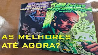 EU LÍ GRANDES HEROIS DC OS NOVOS 52 VOL 8 E 9 [upl. by Nelak]