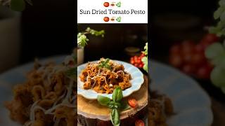 Sun Dried Tomato Pesto Pasta tomato 🍅 🍝 🌿 pasta sundriedtomatoes pesto [upl. by Hester]