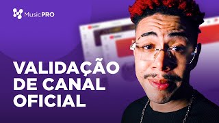 Quer entender como faz para realizar a validação do seu Canal Oficial no YouTube 💜 📽️ [upl. by Olemrac]