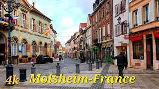 Molsheim Alsace France walking tour [upl. by Attikram]