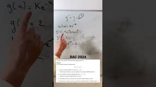 BAC 2024 EQUATION DIFFERENTIELLE PART 3 [upl. by Petrina]