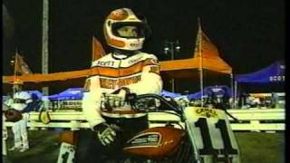 Bubba Shobert vs Scott Parker  1988 AMA Flat Track  Part 2 of 2 [upl. by Naltiak]