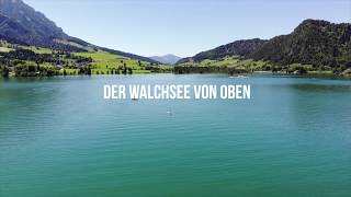 Badeurlaub im KaiserwinklTirol  Der Walchsee von oben [upl. by Lenod]