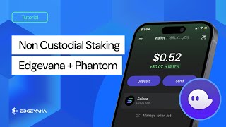 Solana NonCustodial Staking Tutorial with Edgevana on Phantom [upl. by Myk552]