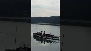 Paddle Steamer Waverley on the River Orwell Ipswich 5th October 2024 paddlesteamer waverley [upl. by Fairfield]