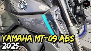 Nova Yamaha MT09 ABS 2025  Confiram QUAIS são as NOVIDADES e o PREÇO ATUALIZADO [upl. by Doane]