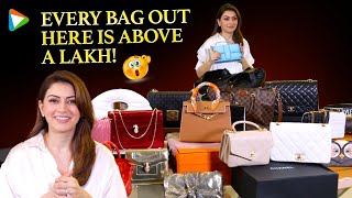 Hansika Motwani shows her luxury bag collection [upl. by Aikmat]