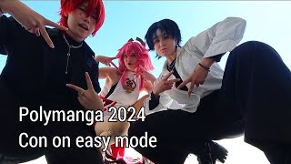 Polymanga 2024 cosplayer vlog [upl. by Zalea]