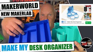 ✨📦 MakerWorld Tools im Einsatz  Mach deinen eigenen SchreibtischOrganizer 🛠️📏 [upl. by Bael241]